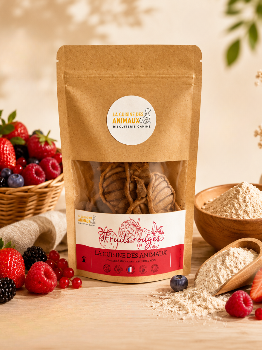 Biscuits fruits rouges
