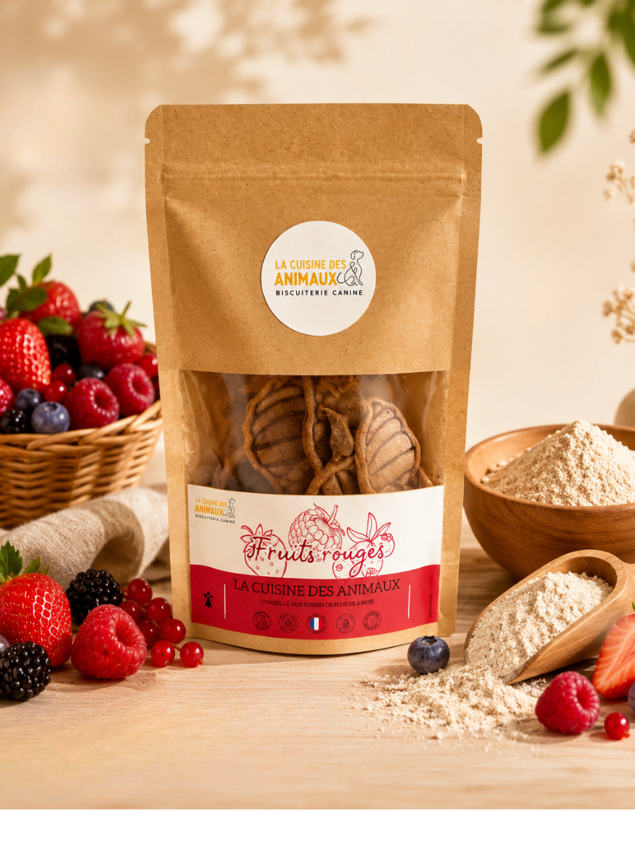 Biscuits fruits rouges